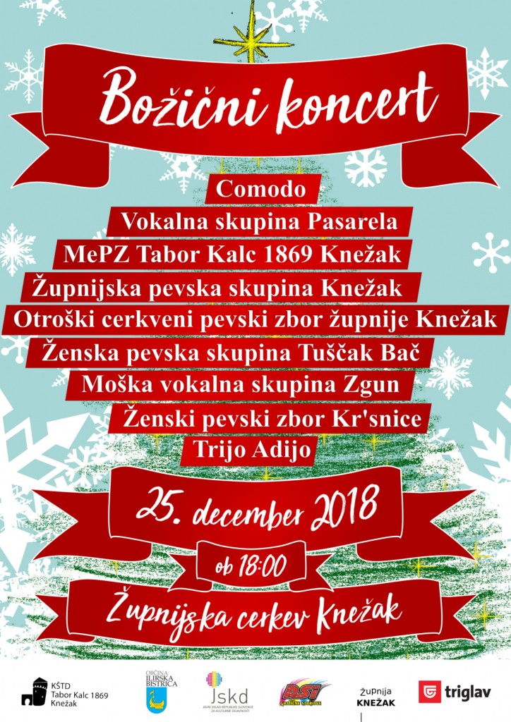 Bozicni koncert 2018 Knezak - Flayer A4-1